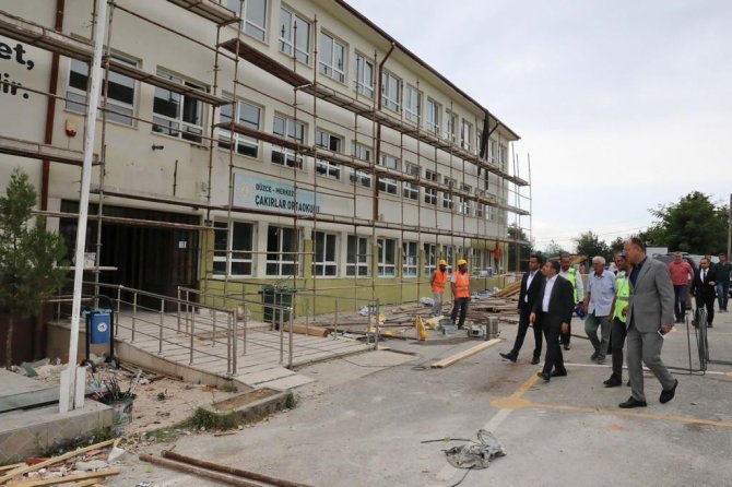 Düzce’de 25 Okulda Güçlendirme Yapılıyor