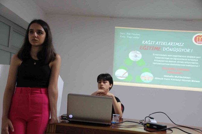 Bu Projeyle Atık Kağıtlar Doğaya Ve Ekonomiye Kazandırılacak