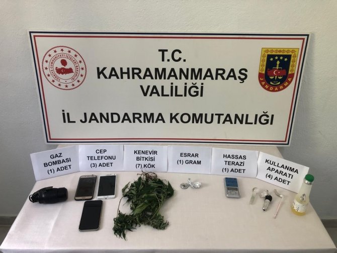 Kahramanmaraş’ta Uyuşturucuya 4 Tutuklama