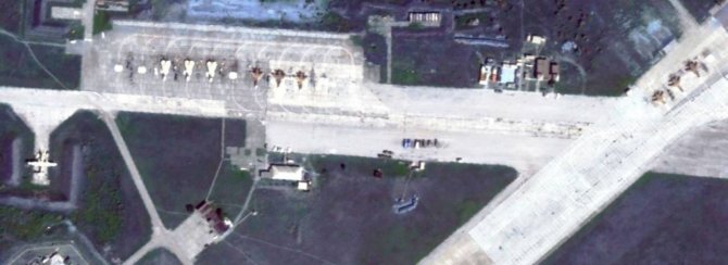 Kırım’da Askeri Hava Üssündeki Patlamanın Hasarı Uydu Fotoğraflarına Yansıdı