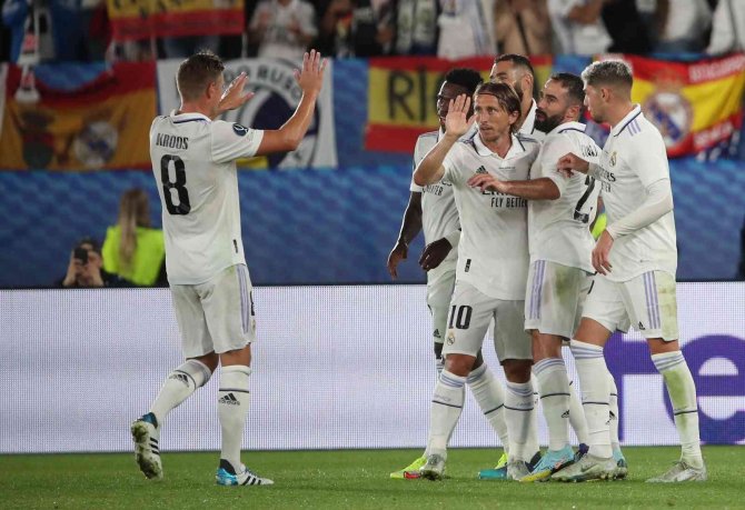 Süper Kupa Real Madrid’in
