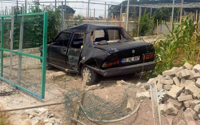 Samsun’da Trafik Kazası: 2 Yaralı