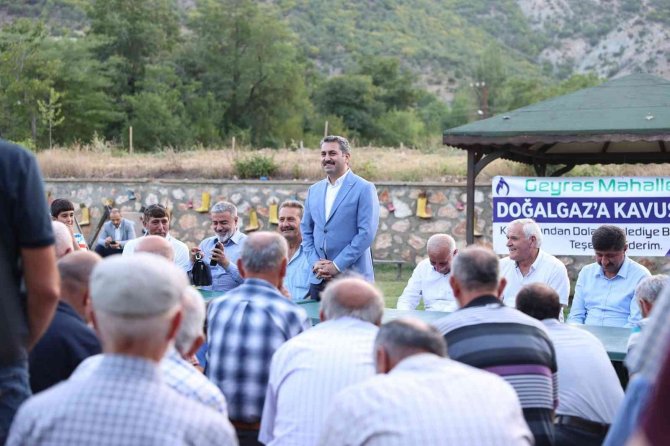 Tokat’ta Doğalgaz Ulaşmayan Mahalle Kalmayacak