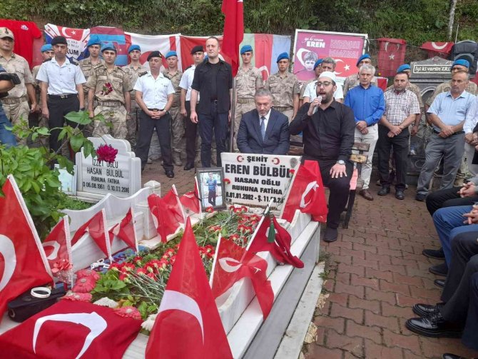 Şehit Eren Bülbül Ölümünün 5. Yıldönümünde Mezarı Başında Anıldı