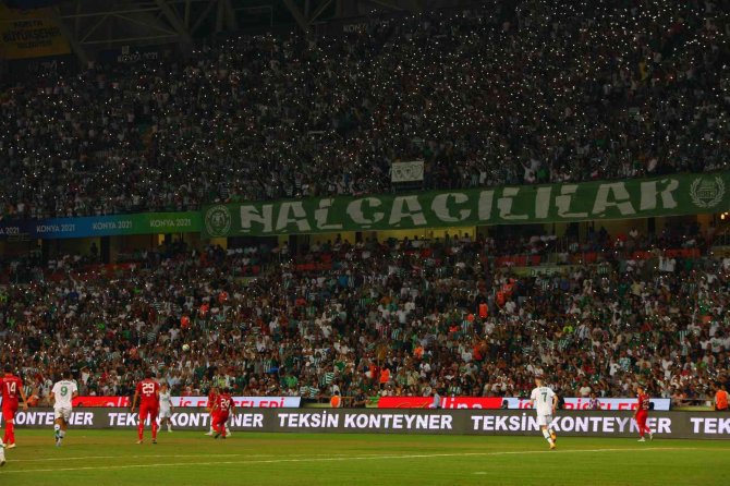Uefa Konferans Ligi: Konyaspor: 1 - Vaduz: 2 (İ̇lk Yarı)