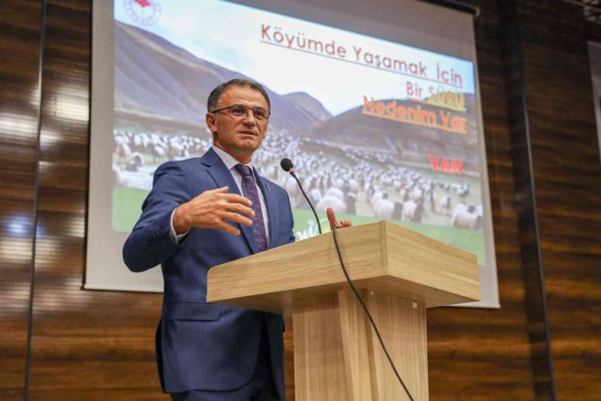 Vali Balcı: “Hedefimiz 10 Bin Aileye 100’er Koyunla 1 Milyon Koyun Vermek”