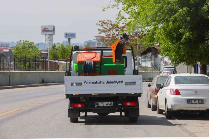 Yenimahalle İlaçlanıyor