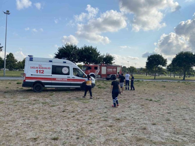 Avcılar’da Kumsalda Ambulans Kurtarma Operasyonu