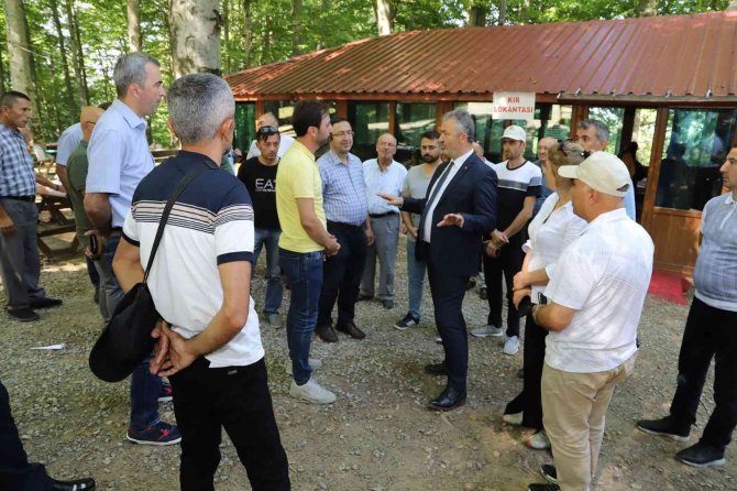 Azerbaycanlı Heyet Samsun’da Fındık Bahçelerini İnceledi