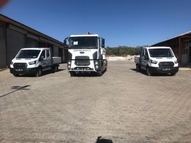 Güroymak Belediyesi Üç Yeni Aracı Filosuna Kattı