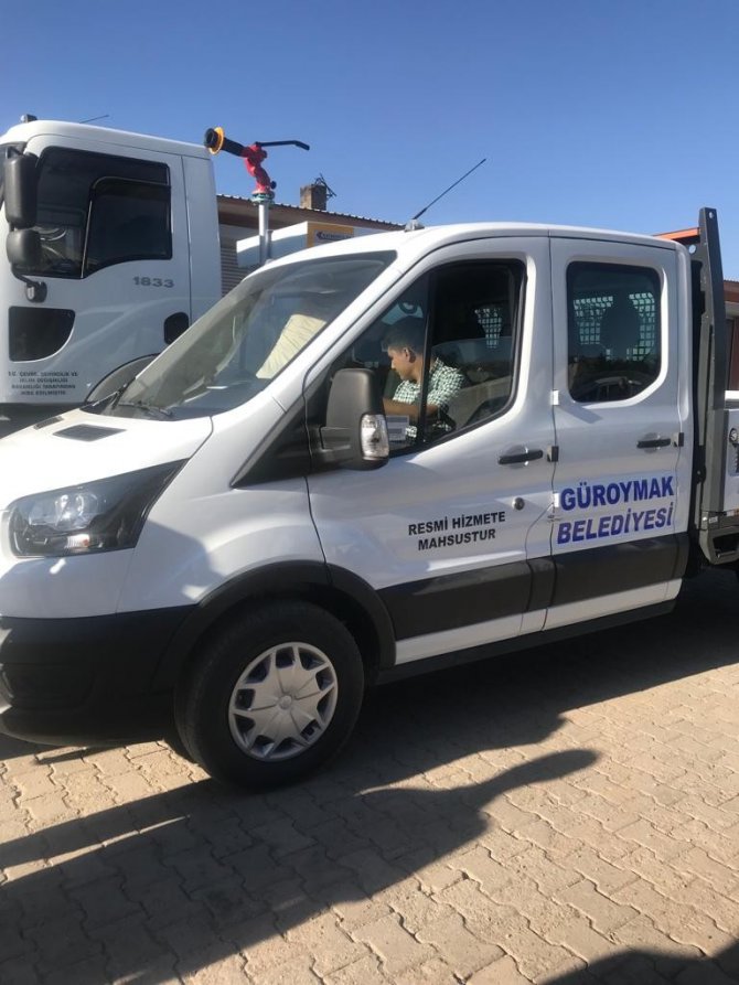 Güroymak Belediyesi Üç Yeni Aracı Filosuna Kattı