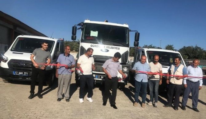 Güroymak Belediyesi Üç Yeni Aracı Filosuna Kattı