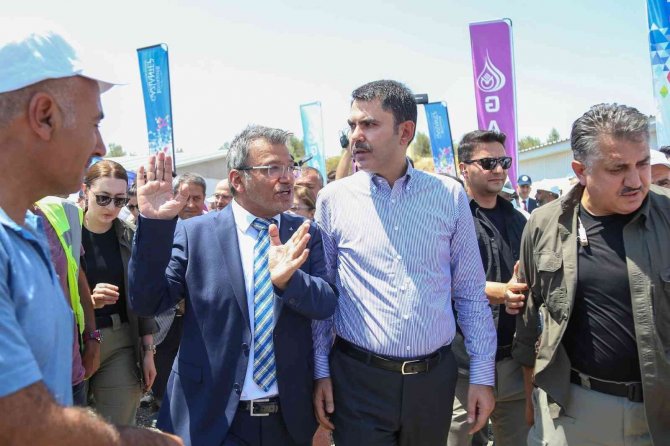 Bakan Kurum: "Tesis En Geç 2023 Yılının Başında Devreye Alınacak"