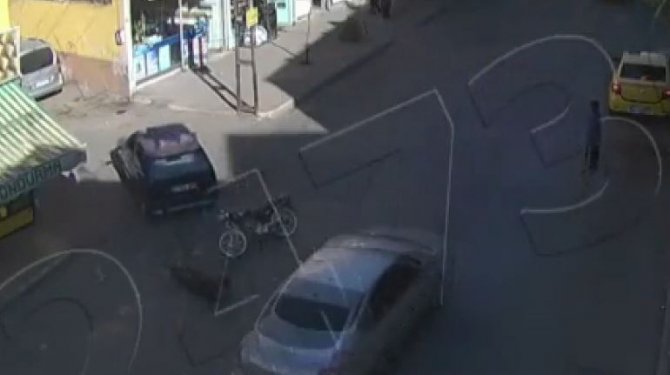 Gaziantep’teki Trafik Kazaları Kameraya Yansıdı