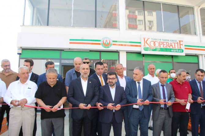 Batman’da Tarım Kredi Kooperatif Marketi Açıldı