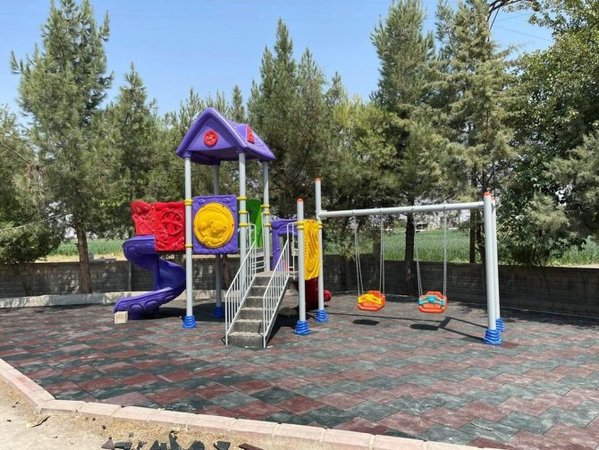 Mardin’de 100 Çocuk Oyun Grubunun 24’ü Tamamlandı