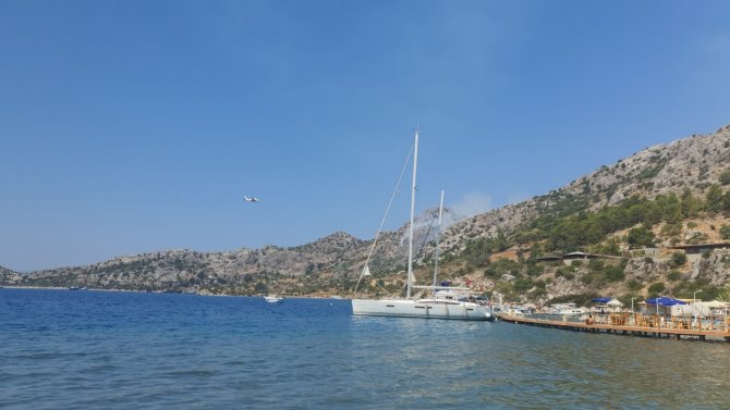 Marmaris’teki Makilik Yangını Kontrol Altına Alındı