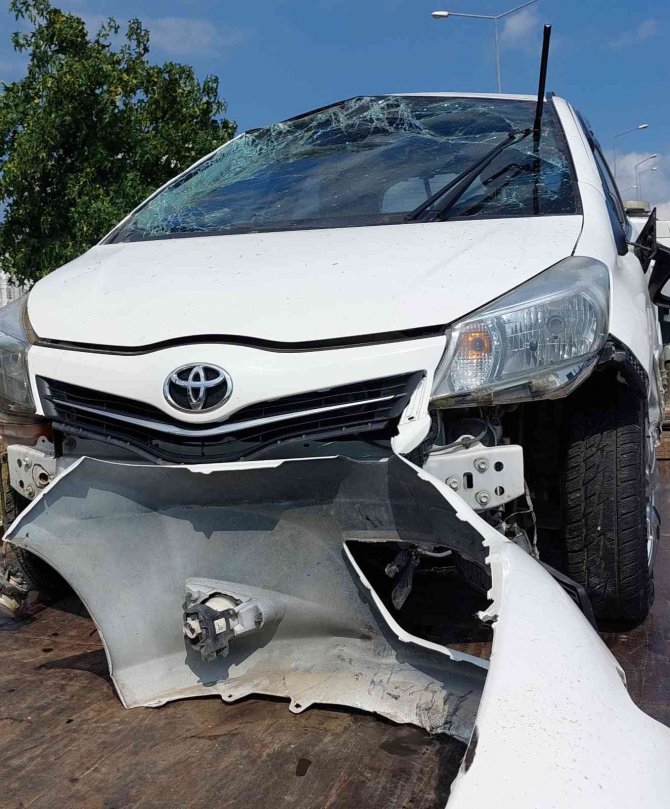 Samsun’da Trafik Kazası: 2 Yaralı