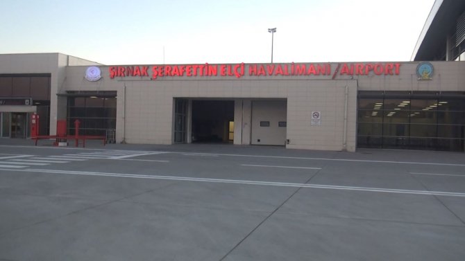 Şırnak Şerafettin Elçi Havalimanı İlk 7 Ayda 174 Bin 545 Yolcu Taşıdı