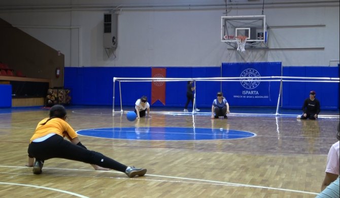 Isparta Kadın Goalball Takımı Çalışmalarını Sürdürüyor