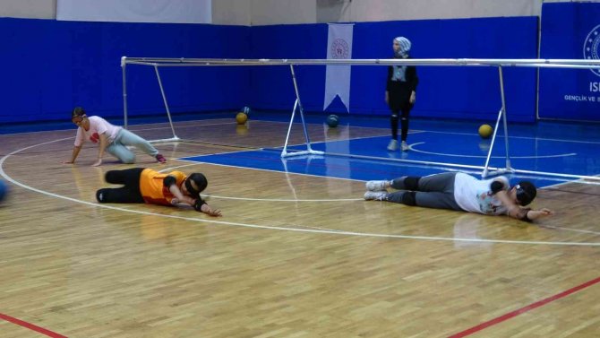 Isparta Kadın Goalball Takımı Çalışmalarını Sürdürüyor