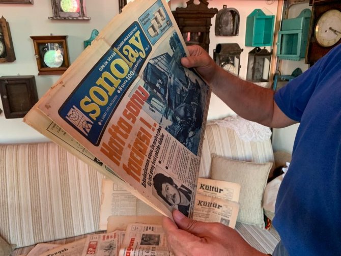 Eskişehirli Koleksiyoner Asırlık Gazeteleri Muhafaza Ediyor