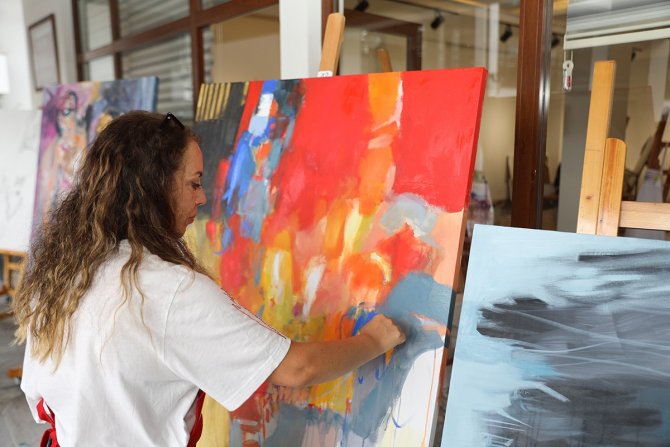 9. Uluslararası Resim Çalıştayı Başladı