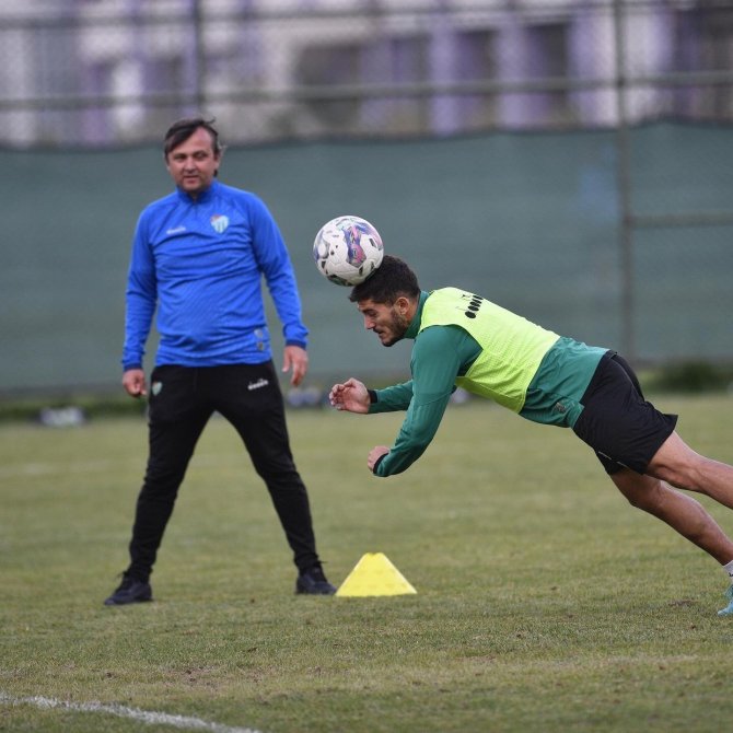Bursaspor Maç Provası Yaptı