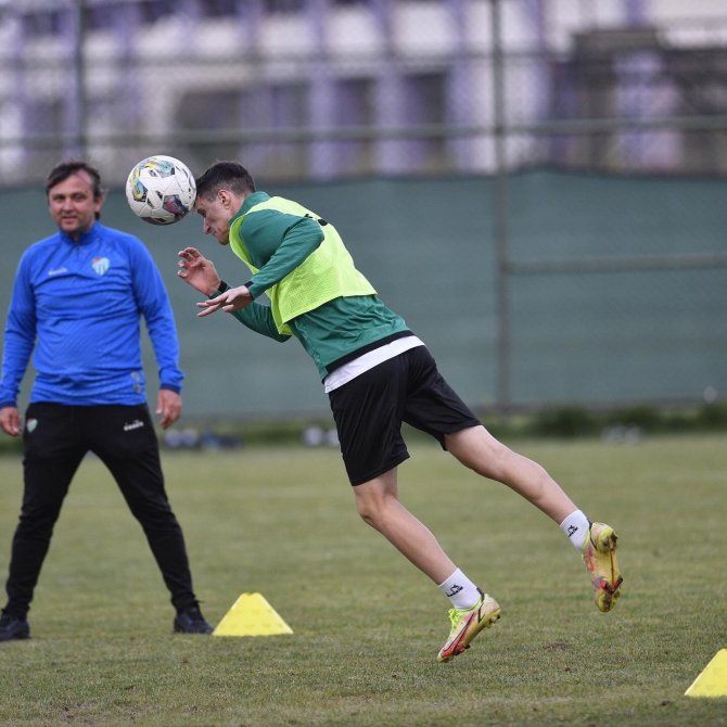 Bursaspor Maç Provası Yaptı