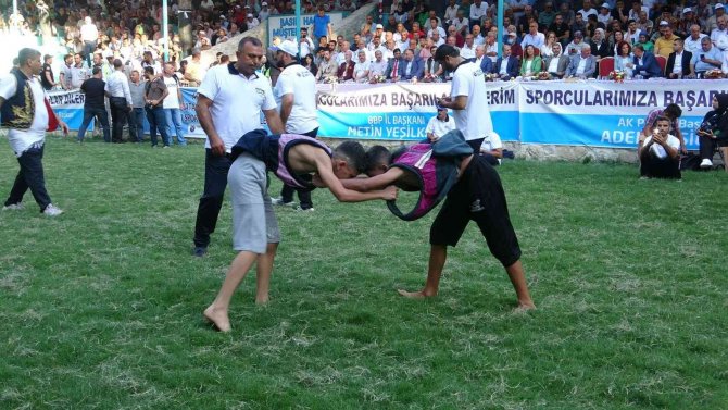 Hatay’da Geleneksel Yayladağı Kültür Ve Aba Güreşi Türkiye Şampiyonası Düzenlendi