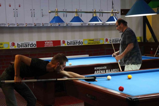 Neşet Ertaş Adına Düzenlenen Bilardo Turnuvası Başladı