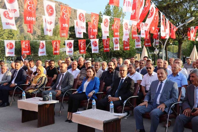 Mhp’nin "Adım Adım 2023 İ̇lçe İ̇lçe Anlatma Ve Aydınlatma" Programı Oltu’da Yapıldı