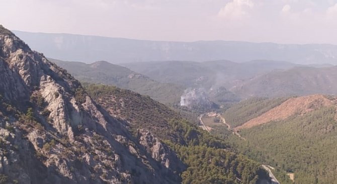 Orman Ekipleri Göz Doldurdu, Alevler Kısa Sürede Kontrol Altına Alındı