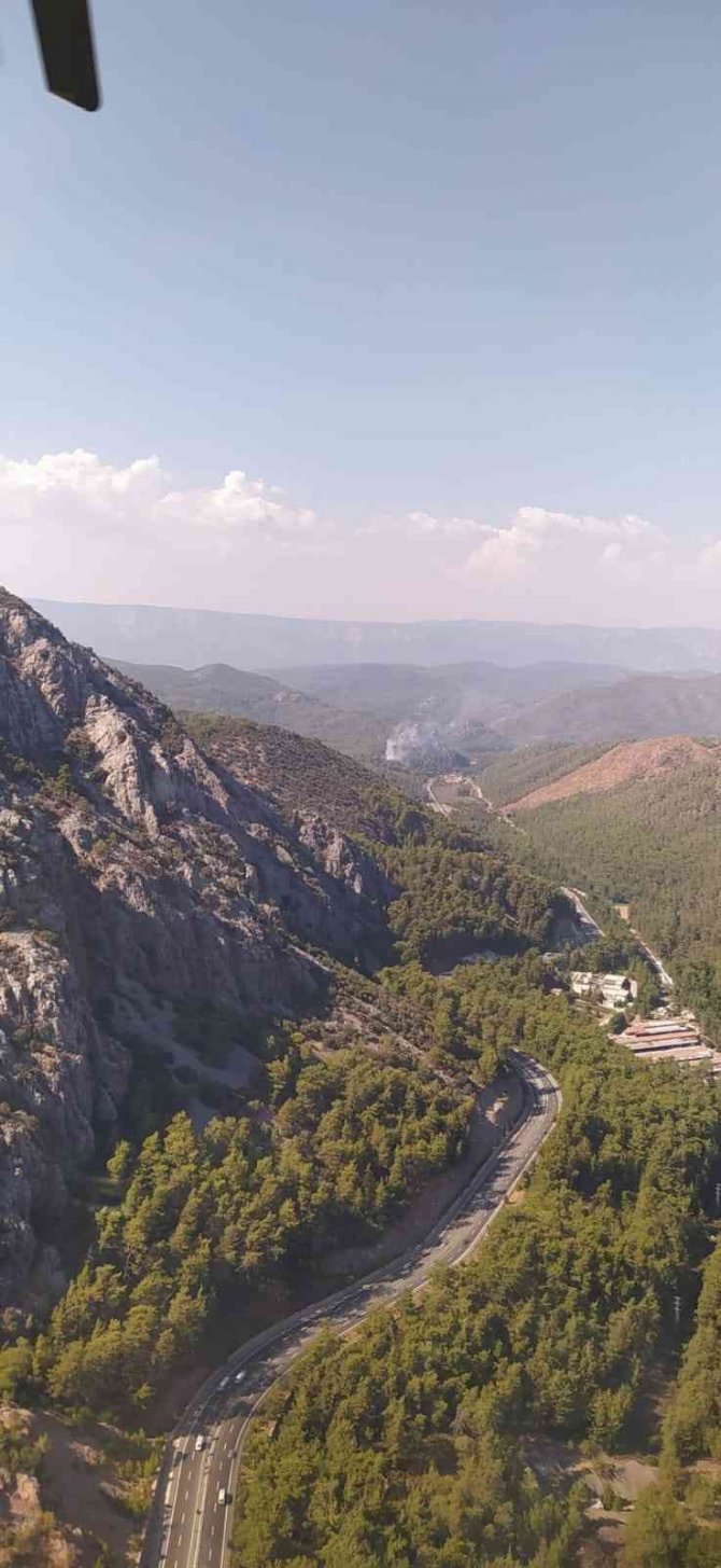 Marmaris’te Orman Yangını