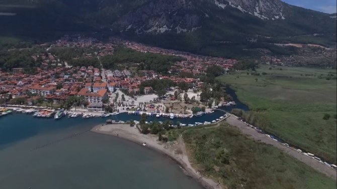 Sakin Kent Akyaka Havadan Görüntülendi