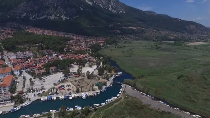 Sakin Kent Akyaka Havadan Görüntülendi