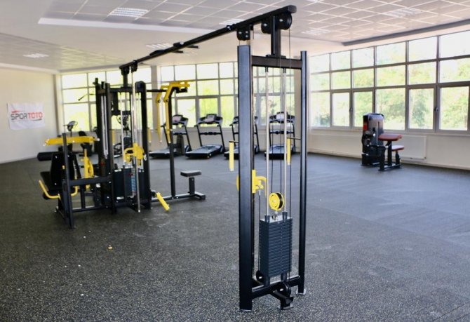 Kyk Yurtlarına Üst Düzey Spor Salonları Kuruluyor