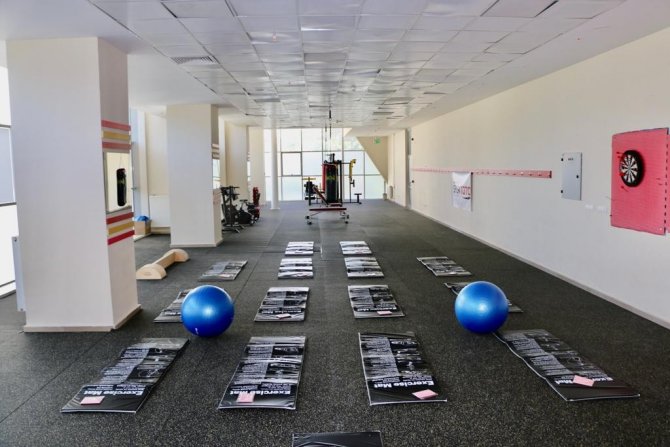 Kyk Yurtlarına Üst Düzey Spor Salonları Kuruluyor
