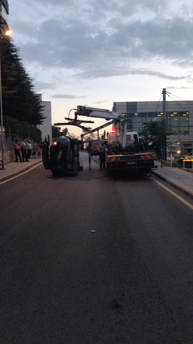 Başkentte Trafik Kazası: 1 Yaralı