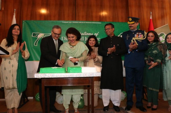 Pakistan’ın Bağımsızlığının 75’inci Yılı Ankara’da Kutlandı