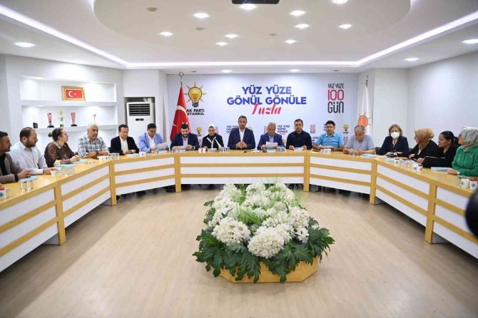 Ak Parti Milletvekilleri Tuzla’da Esnaf Ziyaretinde Bulundu