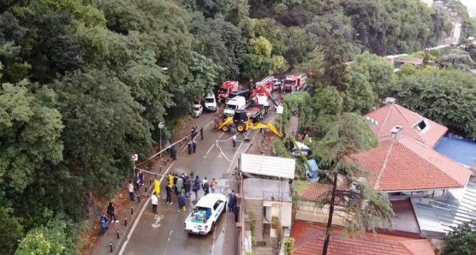 Beykoz’da İstinat Duvarı Çöktü: 1 Kişi Göçük Altında Kaldı