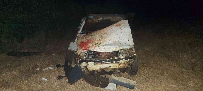 Çanakkale’de Otomobil Koyun Sürüsüne Daldı: 13 Koyun Telef Oldu