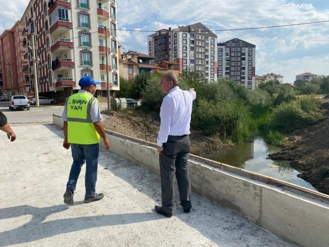 Başkan Şahiner Alt Yapı Çalışmalarını İnceledi