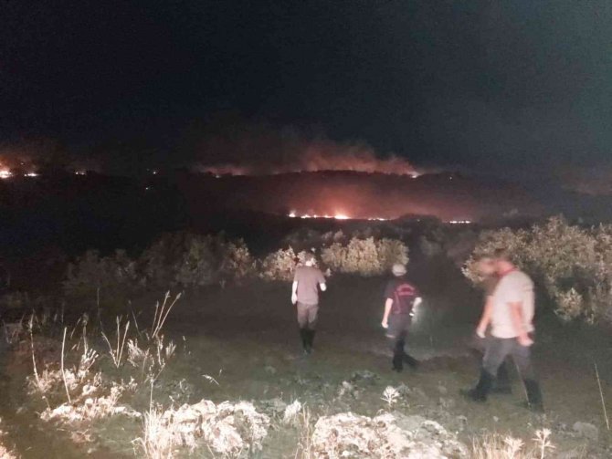 Diyarbakır’da Üç Noktada Çıkan Yangın Yaklaşık 5 Saat Sonra Kontrol Altına Alındı