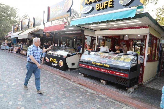 Başkan Deveciler Ören Esnafını Ziyaret Etti