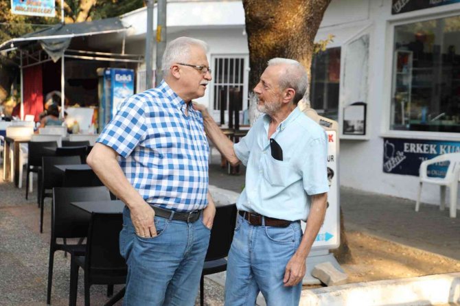 Başkan Deveciler Ören Esnafını Ziyaret Etti