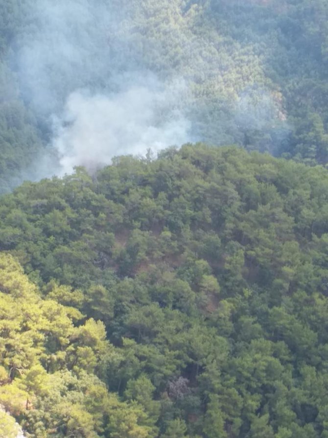 Kazdağları’nda Orman Yangını