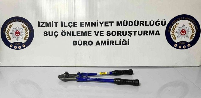 İ̇zmit’te 5 Bisiklet Çalan Şahıs Yakalandı