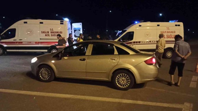 Otomobille Triportör Çarpıştı: 2 Yaralı